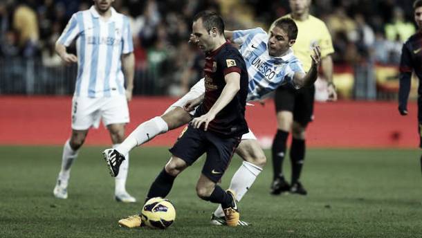Málaga CF - FC Barcelona: sin Messi pero con Neymar