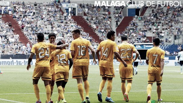 El Málaga conquista la Schalke Cup