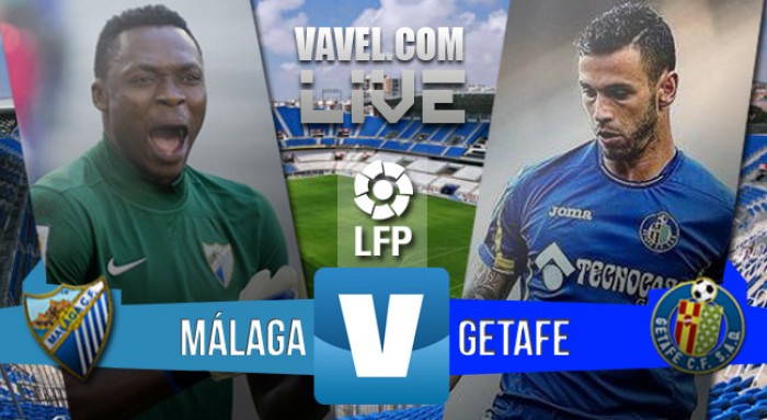 Resultado Málaga CF vs Getafe CF Liga BBVA 2016 (3-0): La efectividad del Málaga desborda al Getafe