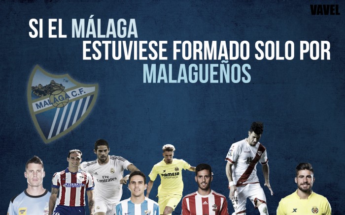 Si el Málaga CF estuviese formado solo por malagueños