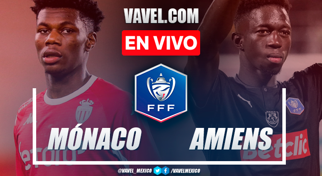 Resumen y goles: Mónaco 2-0 Amiens por Cuartos de Final de la Copa de Francia 2022