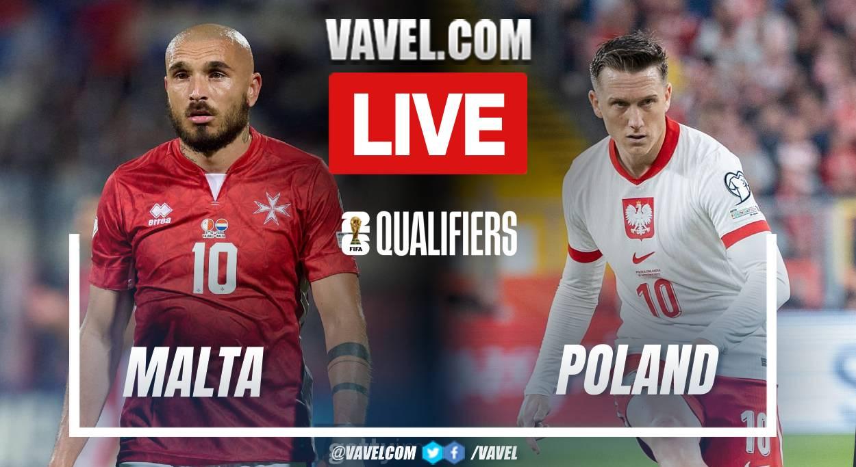 Goals and Highlights: Malta 2-3 Poland in 2026 World Cup Qualifiers