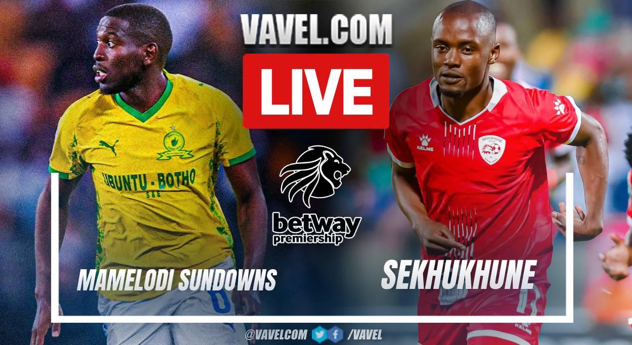 Mamelodi Sundowns vs Sekhukhune LIVE Score Updates in Betway Premirership Match