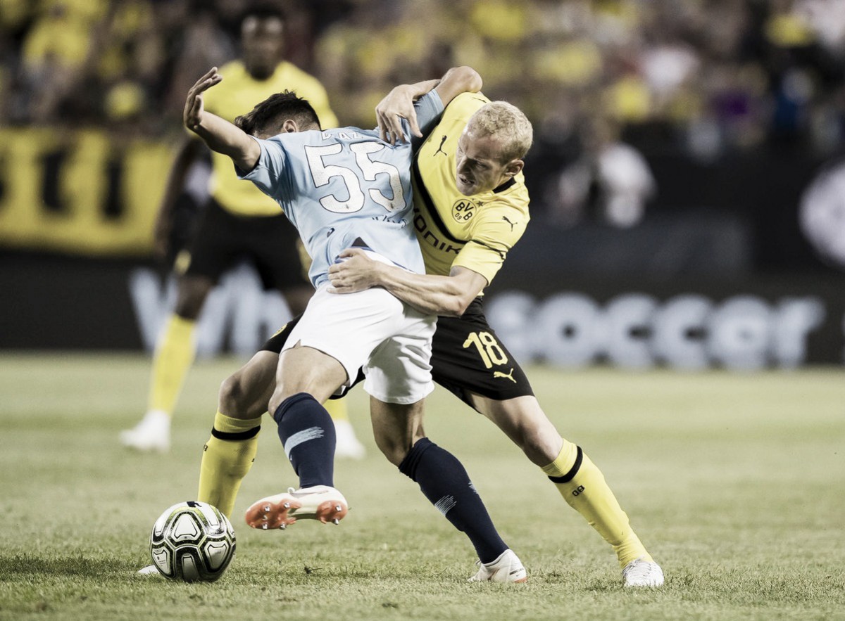 Dortmund derrotó al City en el inicio de la International Champions Cup