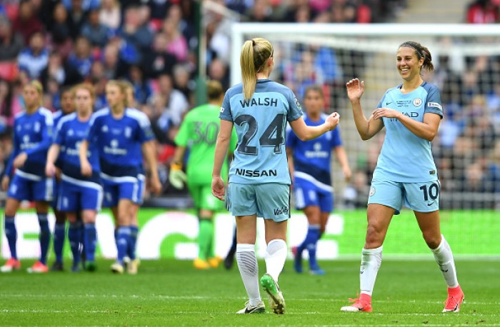 Carli Lloyd goal helps Manchester City to first FA Cup title