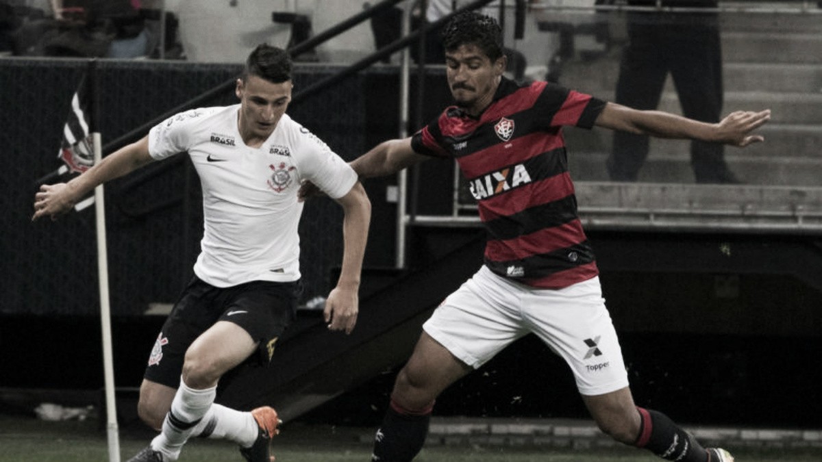 Mancini admite erros do Vitória contra Corinthians: "Esperava que pudesse oferecer mais dificuldade"
