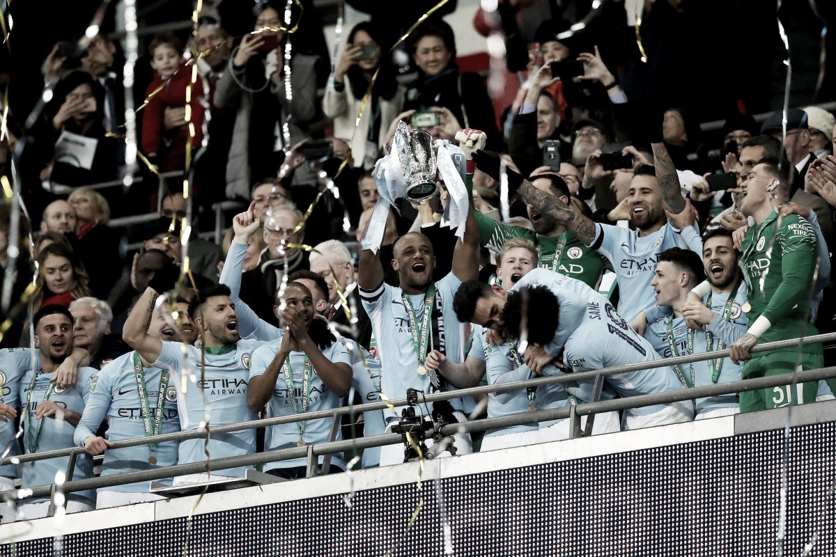 Manchester City, primo trofeo inglese per Guardiola