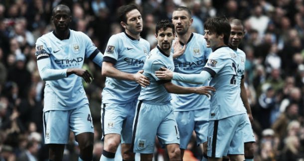 Manchester City 2-0 West Ham: City bounce back from derby defeat with convincing win