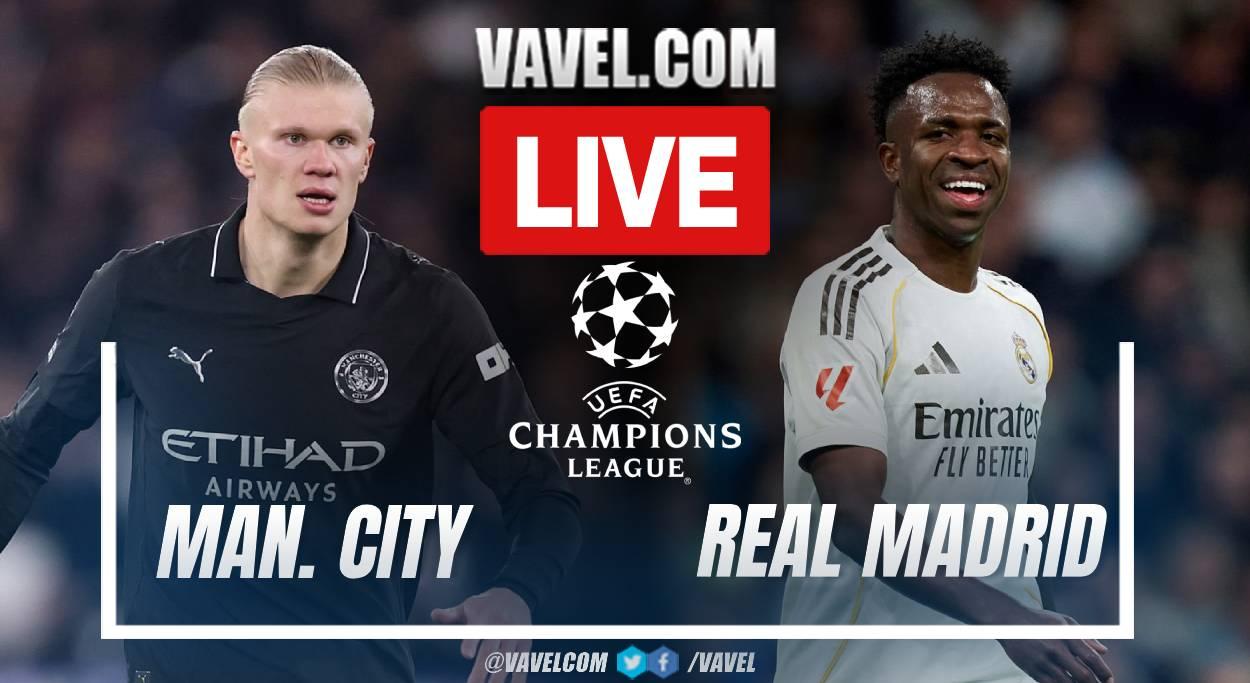 Goals and Highlights: Manchester City 1-2 Real Madrid in UEFA Champions League