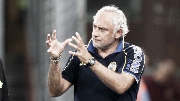 Mandorlini: "Campionato italiano il più duro. Toni-Pazzo? Pensiamo per il bene della squadra" Mandorlini: "Campionato italiano il più duro. Toni-Pazzo? Pensiamo per il bene della squadra"