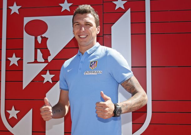Atletico Madrid officially announce Mandzukic as one of their own