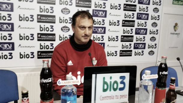 Manolo Díaz: "Nos espera un partido bastante fuerte y competitivo"