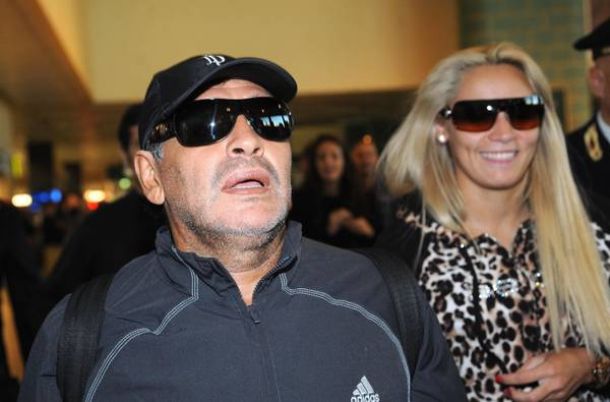 Maradona è in Italia, domani forse all'Olimpico