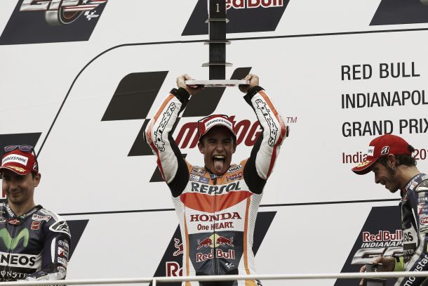 Marc Márquez: "Estoy muy orgulloso de conseguir la victoria 700 de Honda"