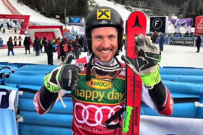 PyeongChang 2018 - Sci alpino, combinata maschile: sigillo di Marcel Hirscher