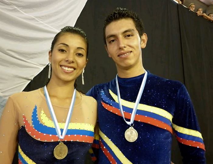 Colombia hace historia en patinaje artístico