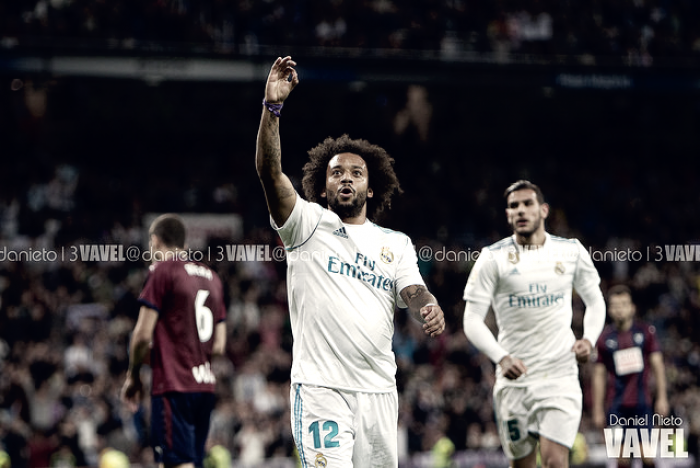 El baile de Marcelo siempre enamora al Real Madrid