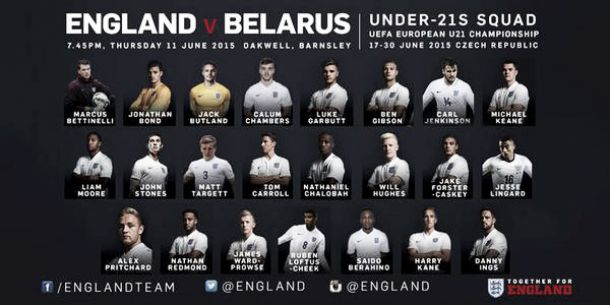 Gareth Southgate confirma lista de Inglaterra para la Eurocopa sub-21