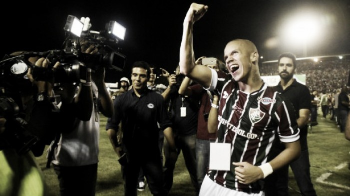 Autor do gol da decisão, Marcos Junior comemora título da Primeira Liga: "Muito emocionante"