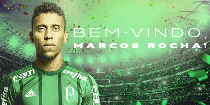 Palmeiras confirma troca de Marcos Rocha por Róger Guedes
