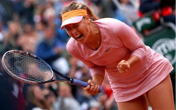 Sharapova, con il cuore oltre l'ostacolo Muguruza