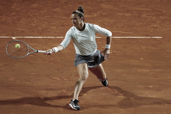 Sakkari a semis de Roma Sakkari a semis de Roma