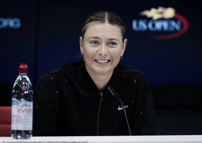 US Open: Upbeat Maria Sharapova feeling “thankful” and “happy” despite fourth-round exit