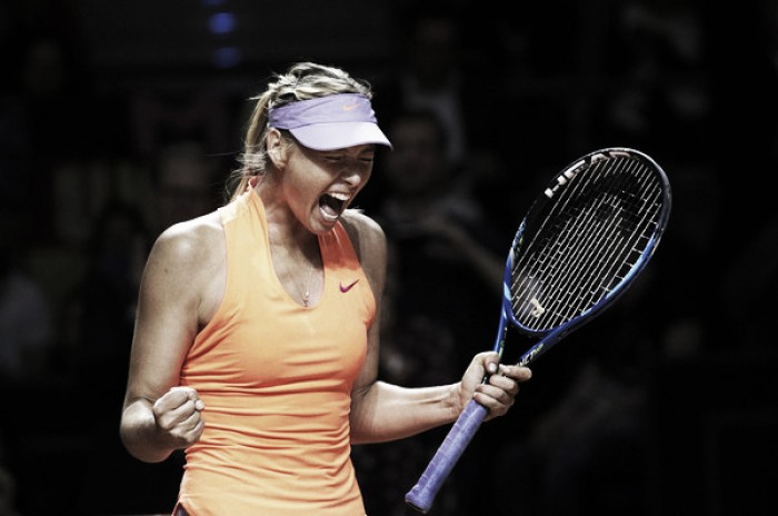 Takeaways from Maria Sharapova's first tournament back