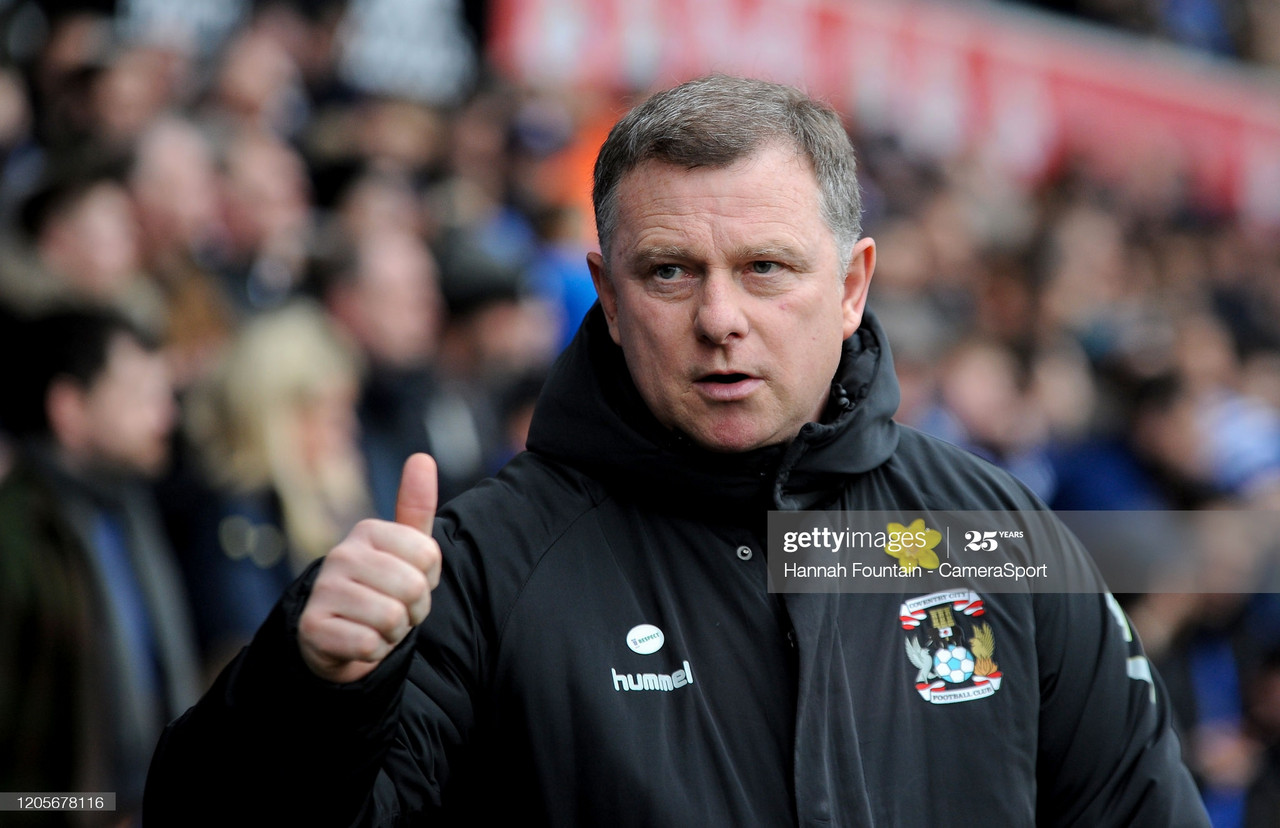 Mark Robins' post match thoughts: MK Dons vs Coventry City - VAVEL  International