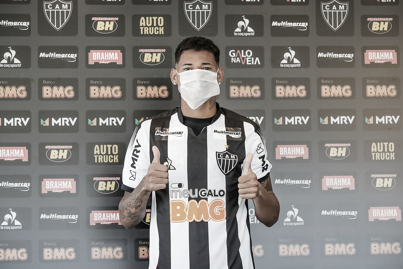 Marrony celebra chegada ao Atlético-MG e promete entrega: "Não tenho medo de nada" Marrony celebra chegada ao Atlético-MG e promete entrega: "Não tenho medo de nada"