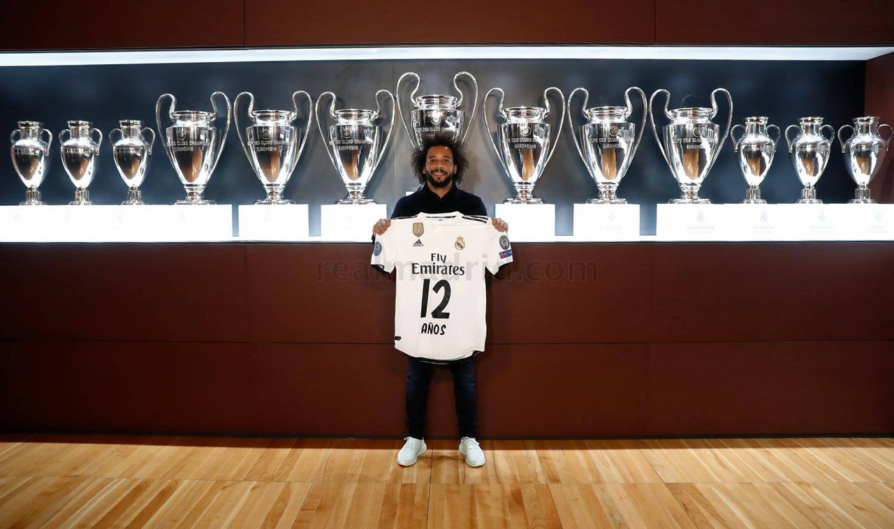 Marcelo, 12 años entregado a la camiseta del Real Madrid
