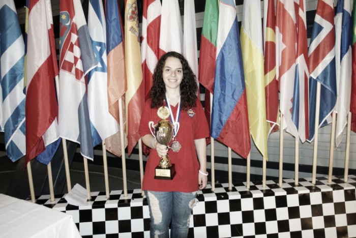 Marta García bronce en el europeo sub 18