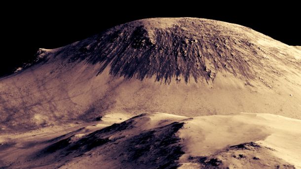 La NASA anuncia la existencia de agua líquida en Marte