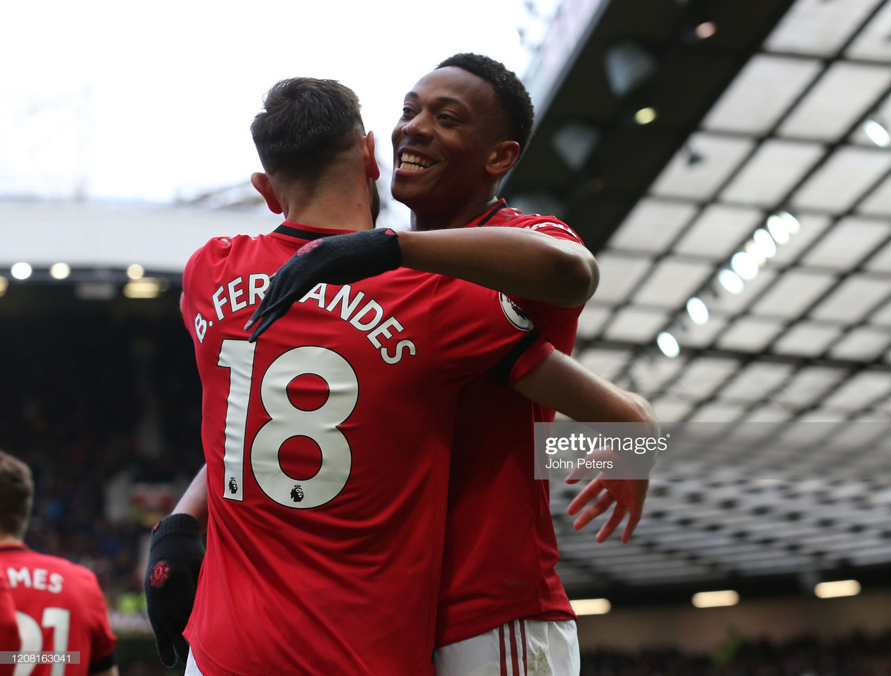 Solskjaer demands more from Manchester United's Martial despite 3 goals in a week Solskjaer demands more from Manchester United's Martial despite 3 goals in a week