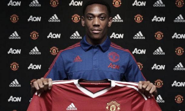 Anthony Martial is 'so excited to be joining Manchester United'