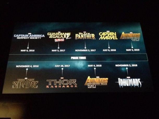 Marvel Announces 9 Movies For It's Cinematic Universe's ...