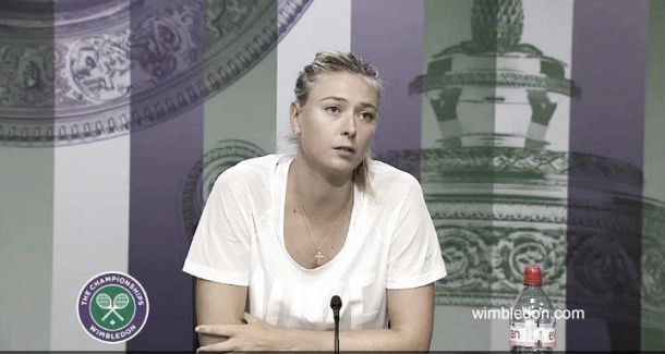 María Sharapova: "Esperaba ser campeona, la derrota ha sido decepcionante"