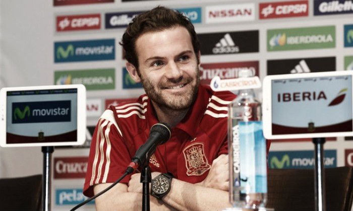Juan Mata: "Tengo mucha ilusión de que Julen me llame y jugar mi tercer mundial"