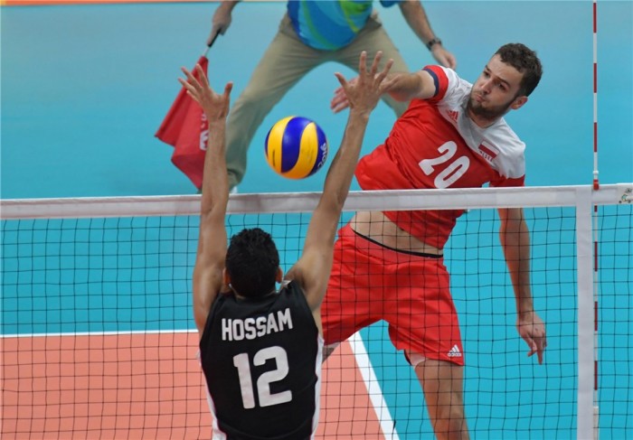 Polônia vence Egito com tranquilidade na estreia do vôlei masculino Polônia vence Egito com tranquilidade na estreia do vôlei masculino