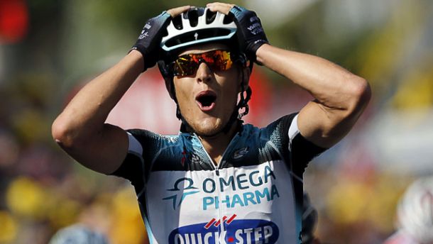 Tour de France Stage 7: Trentin outguns Sagan
