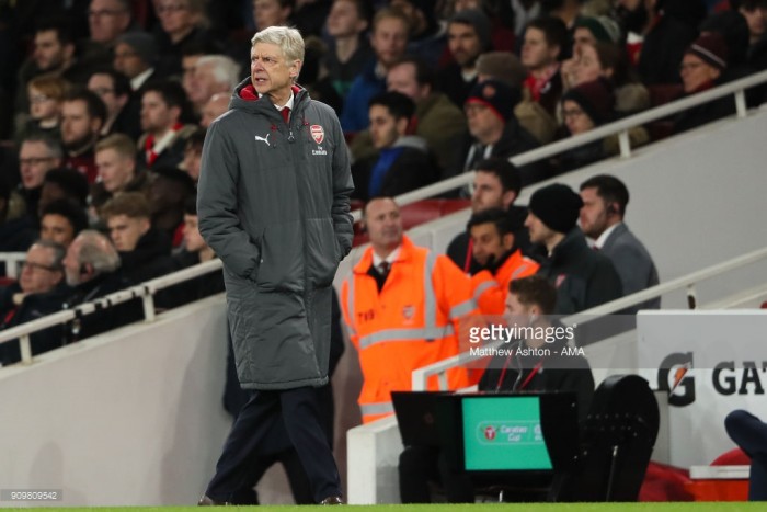 Arsene Wenger "happy to take fans to Wembley" as Arsenal reach Carabao Cup final