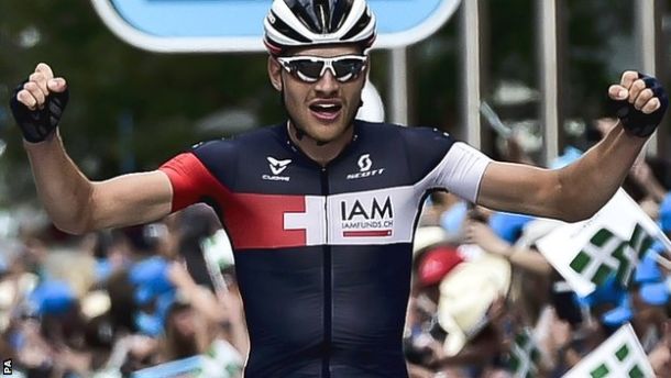 Tour of Britain Stage 5: Brandle solos to victory