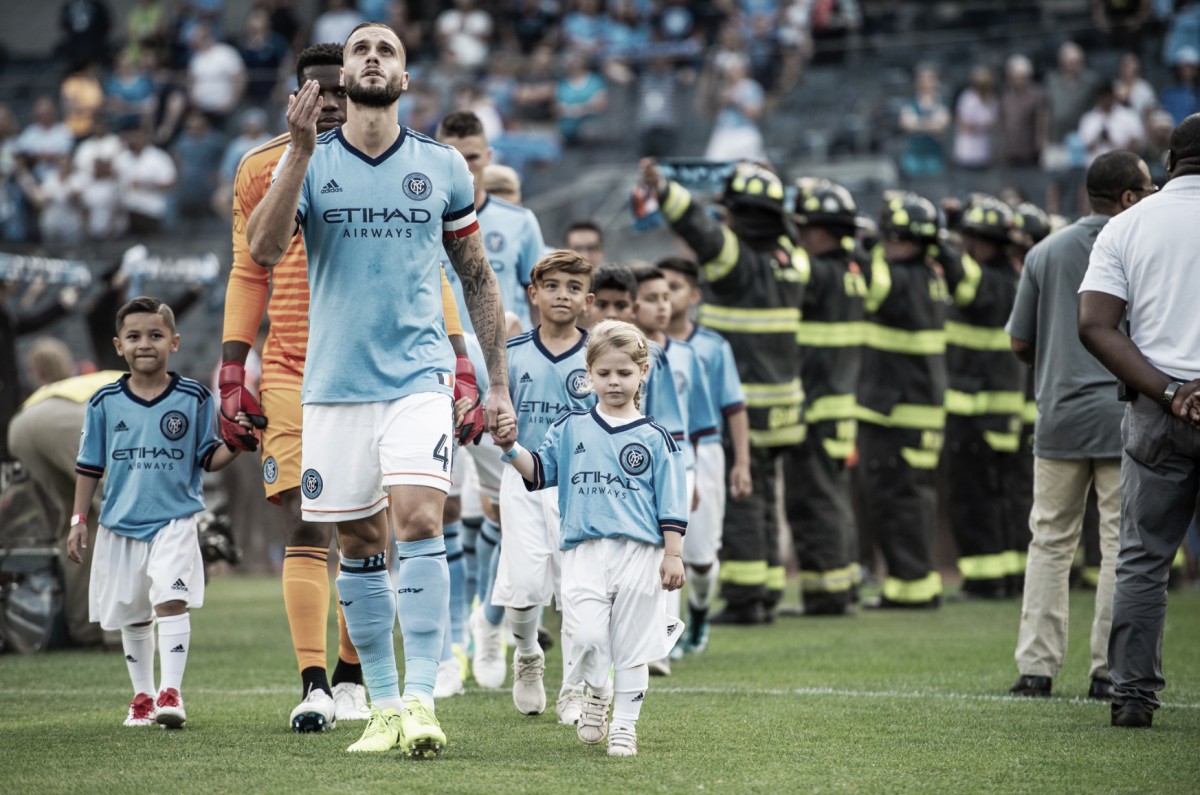 NYCFC beat Crew 2-0 to win third game in a week