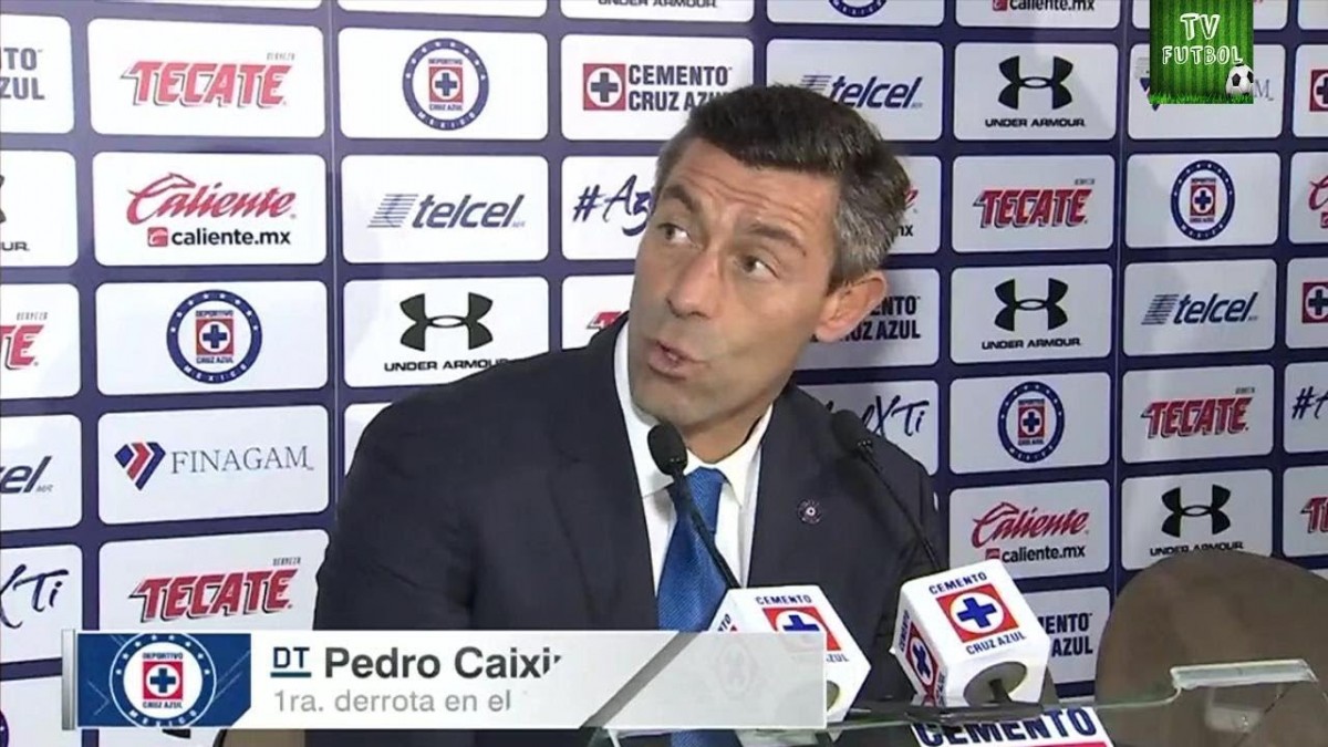 Pedro Caixinha:"A mí no me afecta jugar en el Azul ni ser abucheado"