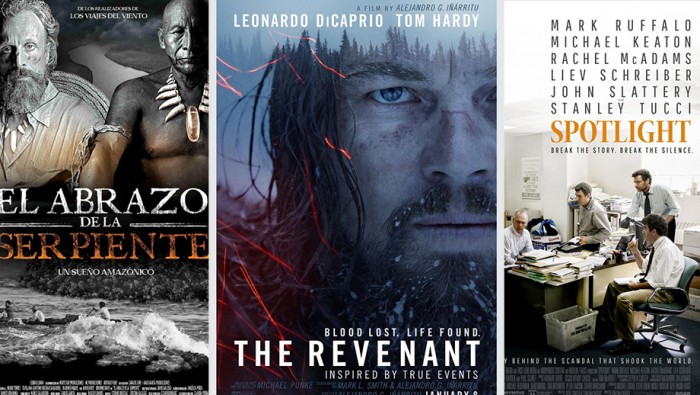 Las 10 mejores películas de la temporada 2015 - 2016