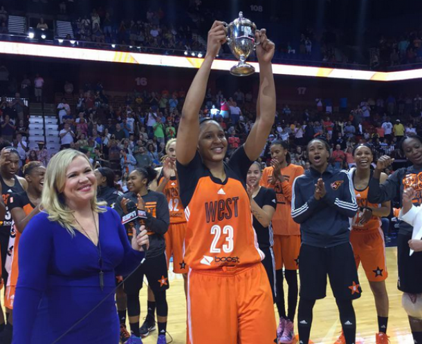 The West Is The Best At The WNBA All-Star Game