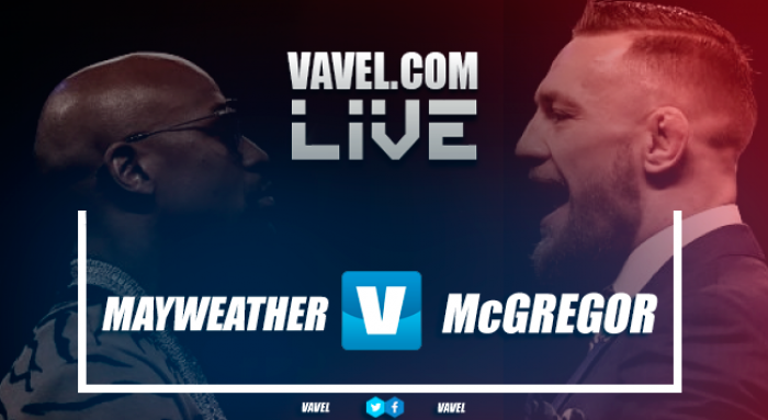 Mayweather gana en el décimo asalto Mayweather gana en el décimo asalto