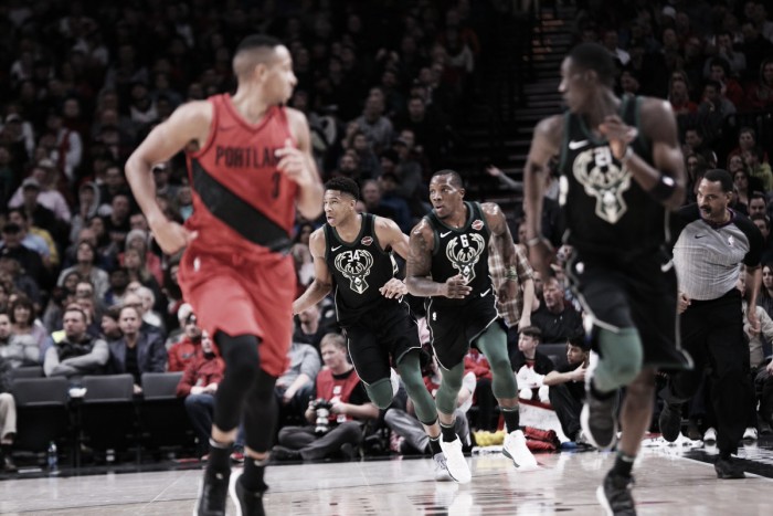 NBA, successi esterni di Bucks e Jazz contro Portland e Clippers