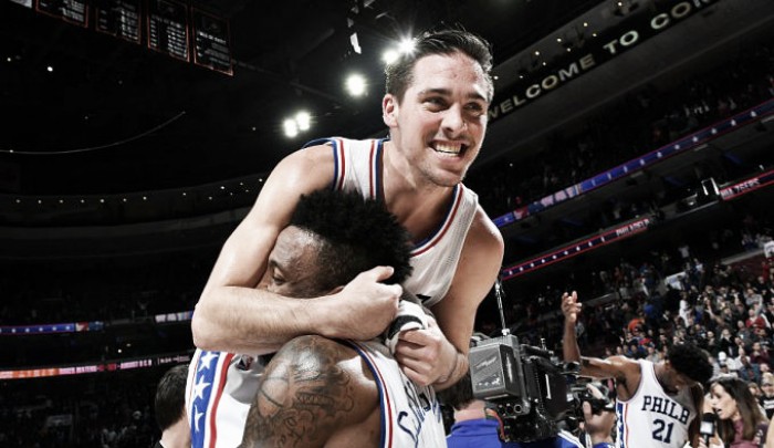 Agónico triunfo de los Sixers Agónico triunfo de los Sixers