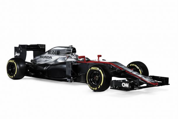 Com prata, preto e vermelho, McLaren lança carro da temporada 2015